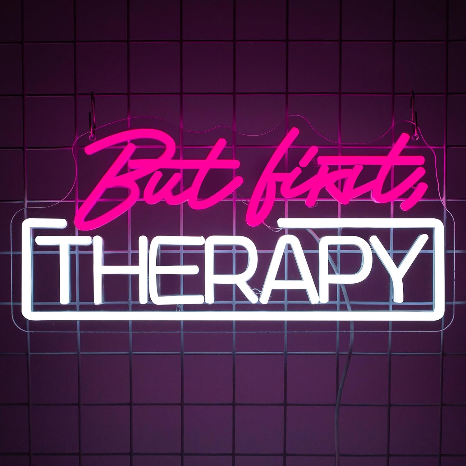 Spa Wellness And Beauty - Letreiro Neon LED USB para Parede