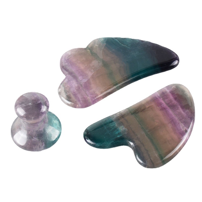 Spa Wellness And Beauty - Natural Jade Massager Board, Fluorita Gua
