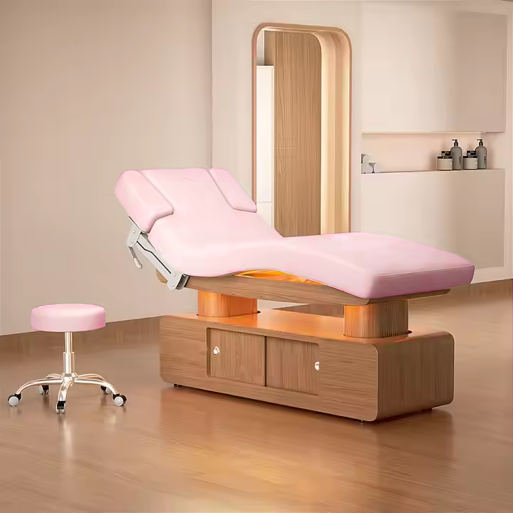 Luxo 3/4 motores rosa cama de  - Spa Wellness And Beauty avaliação e preço