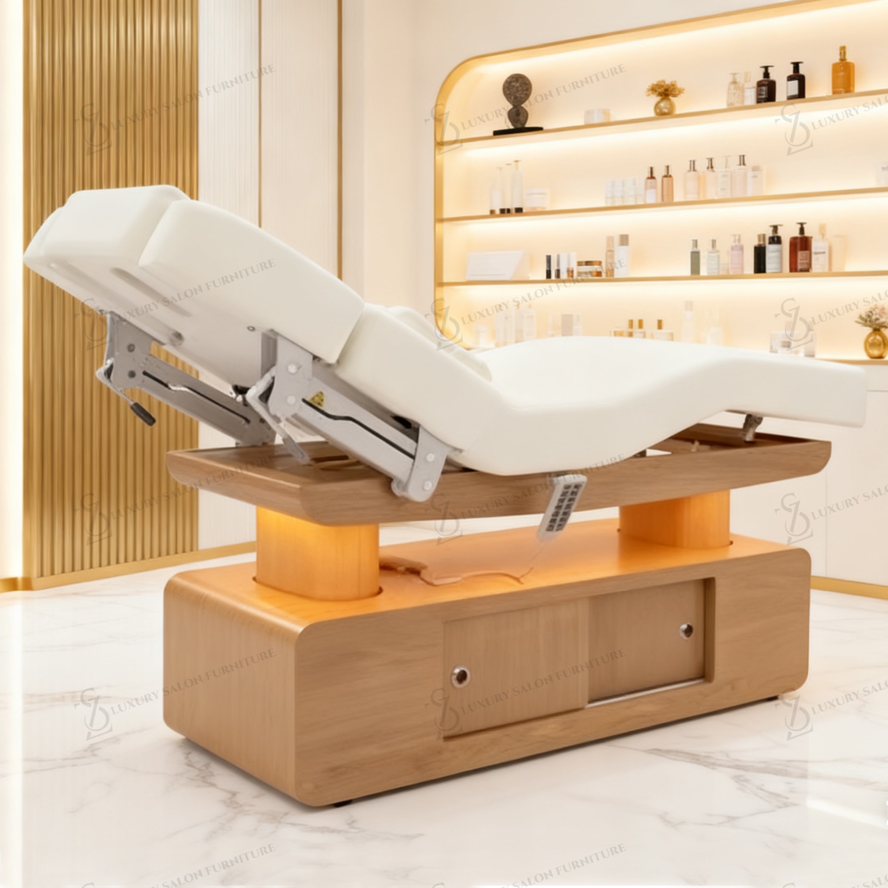 Luxo 3/4 motores rosa cama de  - Spa Wellness And Beauty avaliação e preço